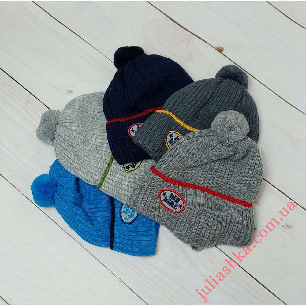 Ku510-D GRANS(42-44р.дитяча в’язана шапка)