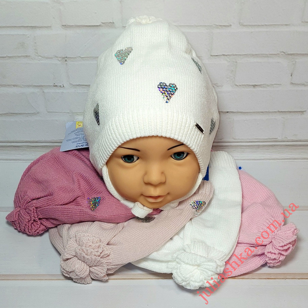 Ku496-D GRANS(48-50р.дитяча в'язана шапка)