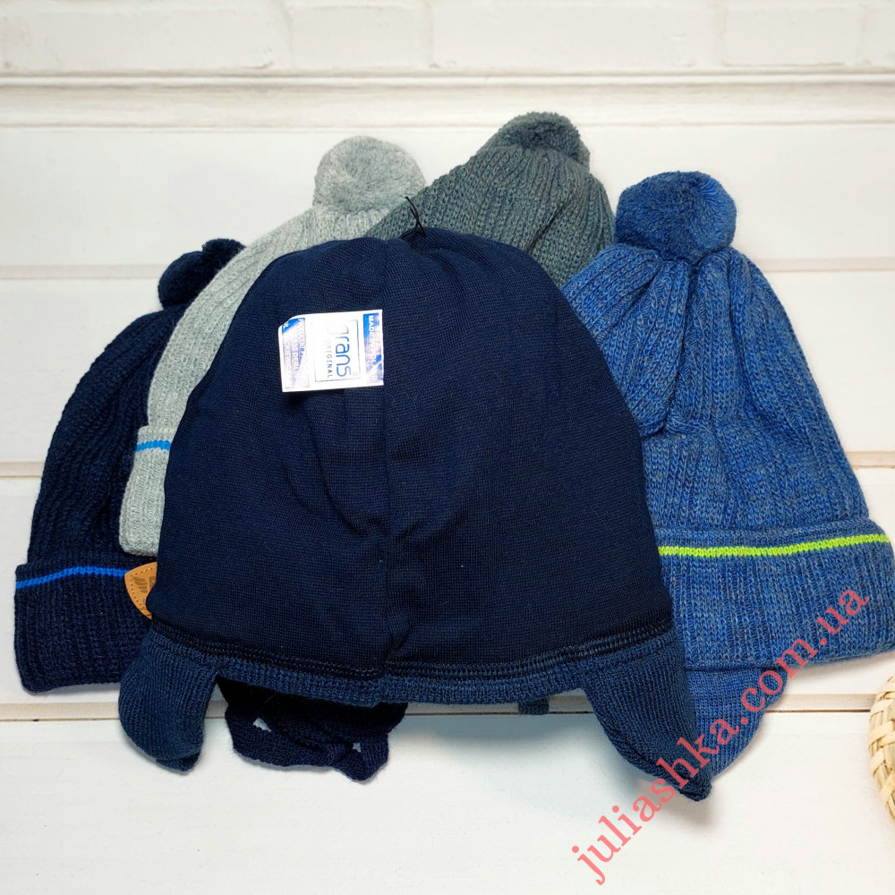 Ku515-D GRANS(48-50р.дитяча в'язана шапка)