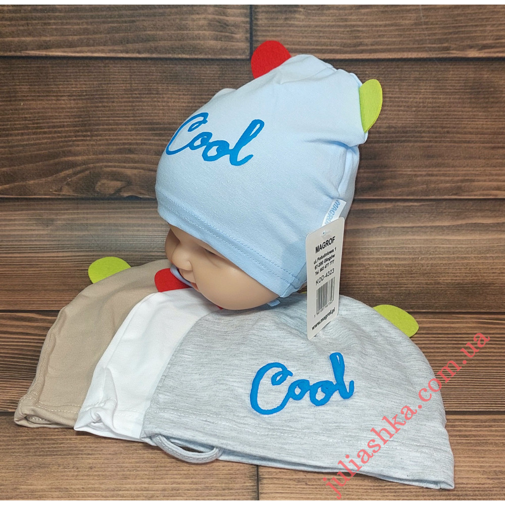 4323 MAGROF (36-42р.трикотажна шапка)