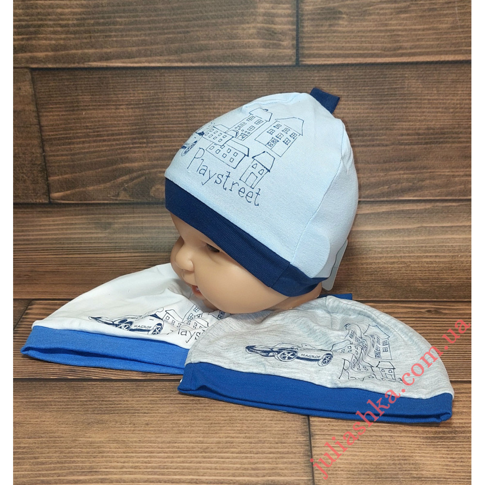 4324 MAGROF (36-42р.трикотажна шапка)