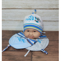 4330 MAGROF (38-42р.трикотажна шапка)