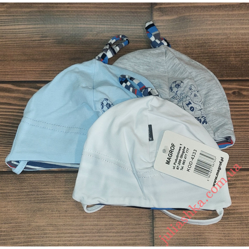 4333 MAGROF (36-42р.трикотажна шапка)