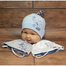 4333 MAGROF (36-42р.трикотажна шапка)