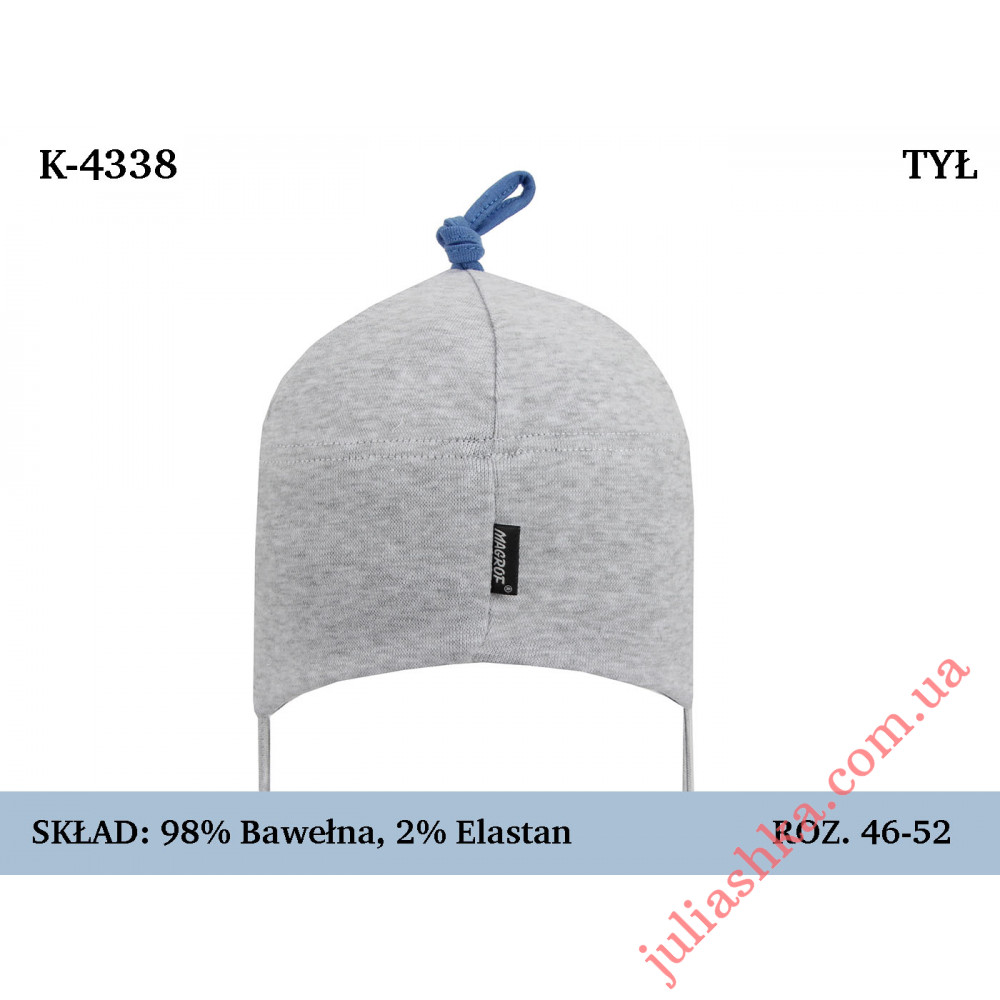 4338 MAGROF (46-52р.трикотажна шапка)