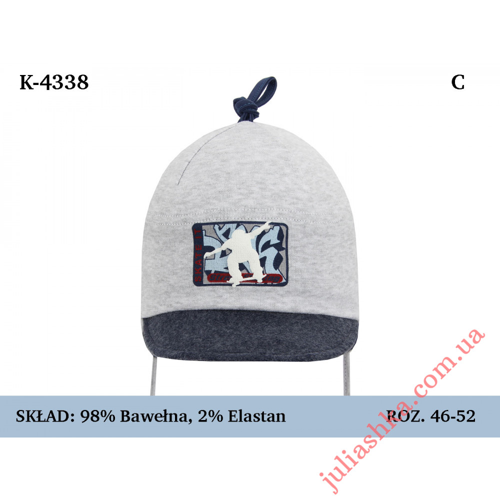 4338 MAGROF (46-52р.трикотажная шапка)