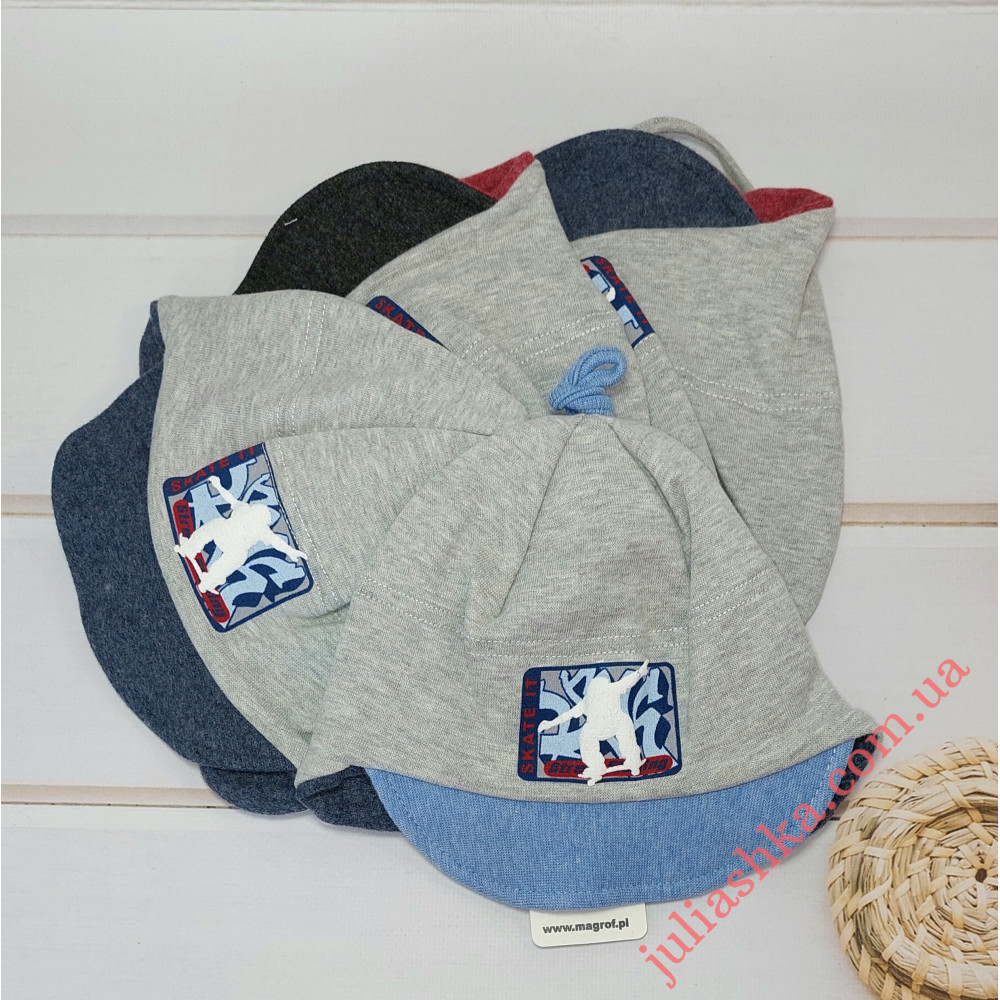 4338 MAGROF (46-52р.трикотажна шапка)