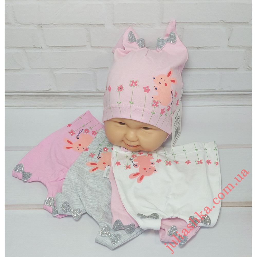 4357 MAGROF (36-42р.трикотажна шапка)