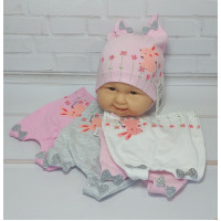 4357 MAGROF (36-42р.трикотажная шапка)