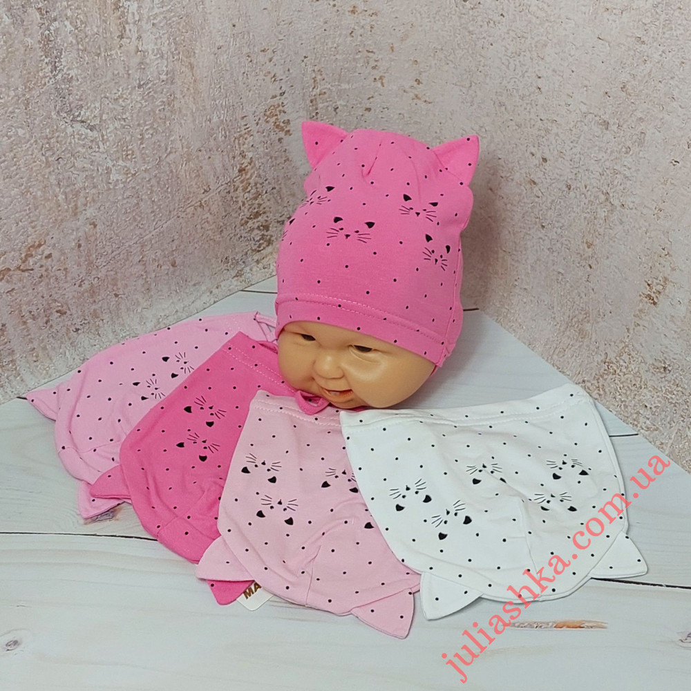 4358 MAGROF (38-42р.трикотажная шапка)