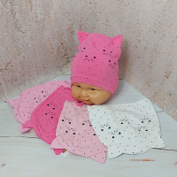 4358 MAGROF (38-42р.трикотажная шапка)