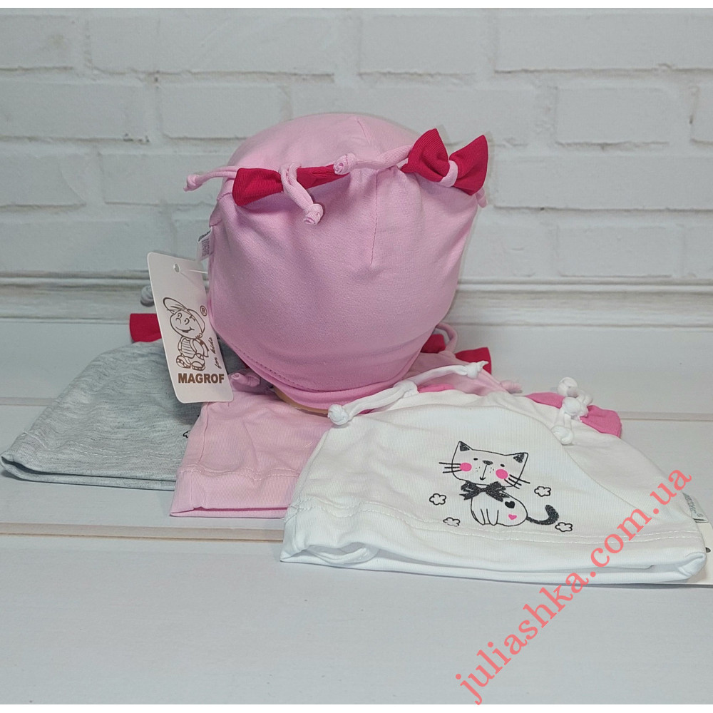 4361 MAGROF (36-42р.трикотажна шапка)