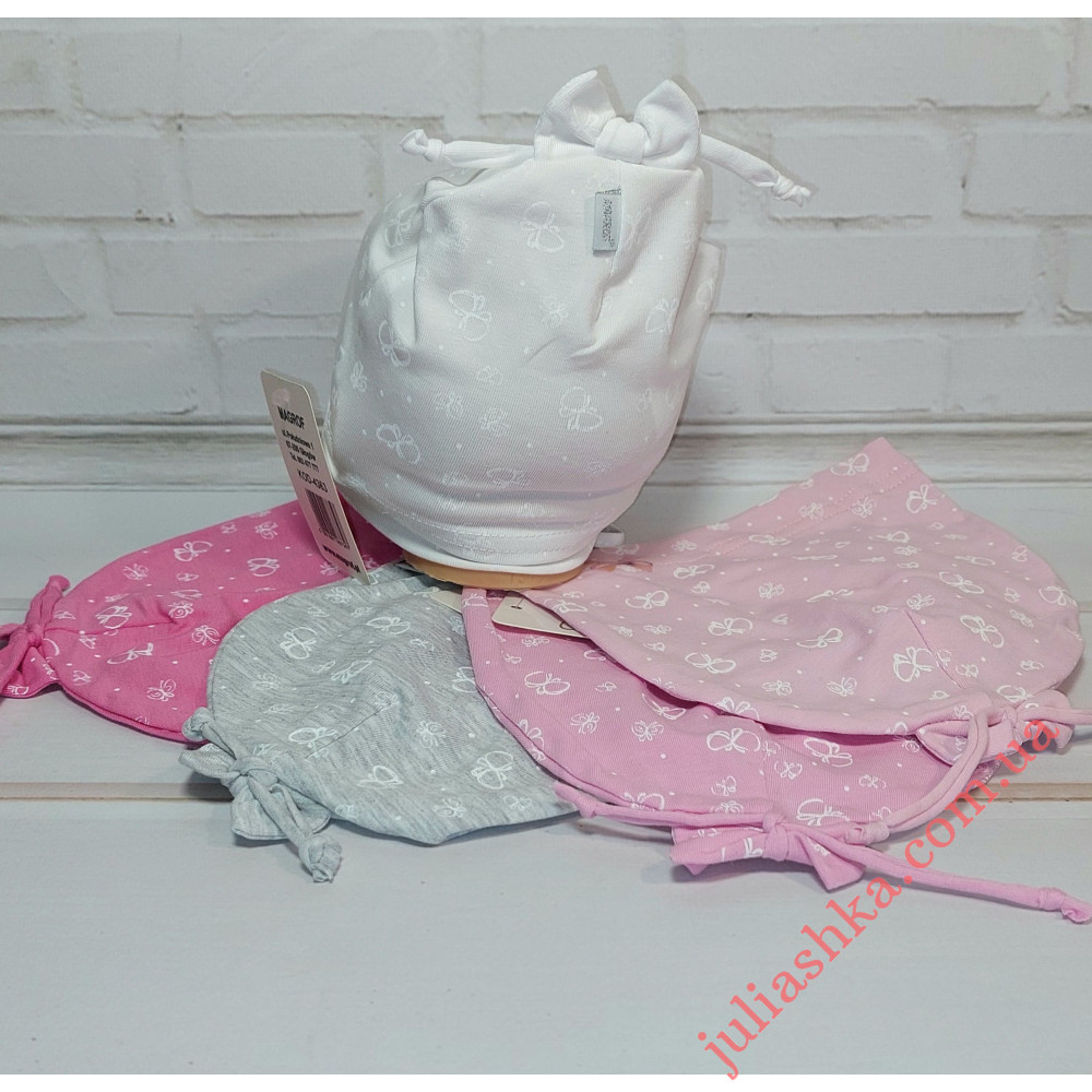 4363 MAGROF (36-42р.трикотажна шапка)