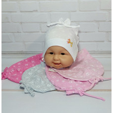 4363 MAGROF (36-42р.трикотажна шапка)