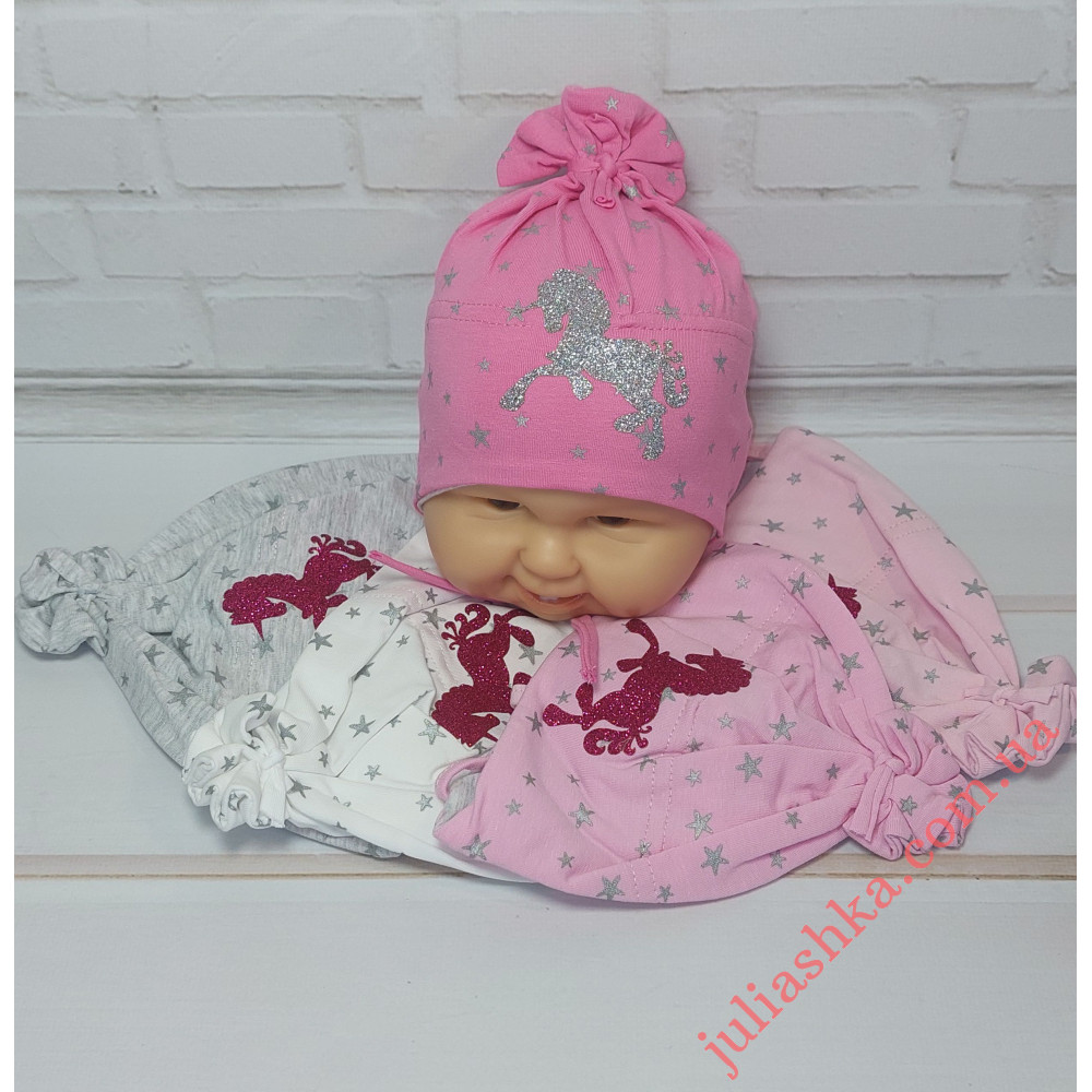 4371 MAGROF (38-42р.трикотажна шапка)