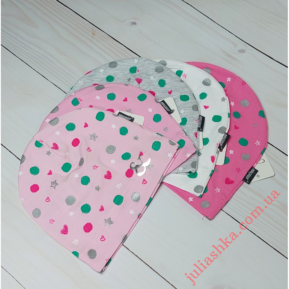 4380 MAGROF (44-48р.трикотажна шапка)