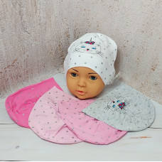 4392 MAGROF (44-48р.трикотажна шапка)