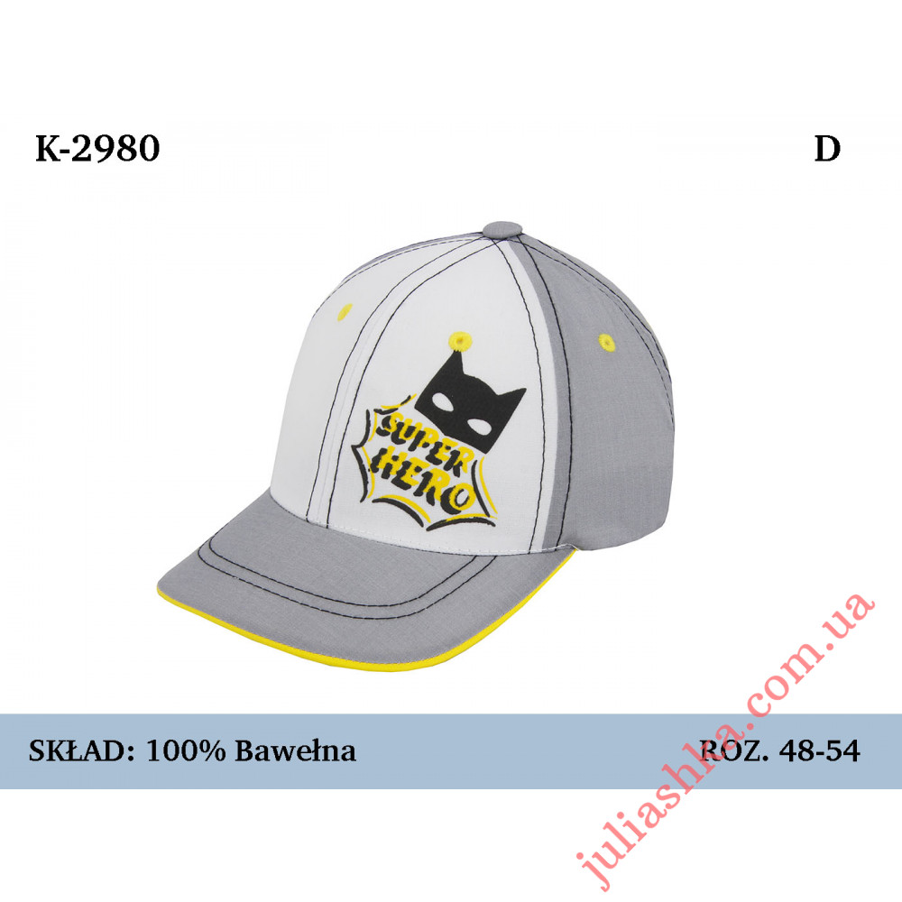 K-2980 MAGROF(48-54р.дитяча бейсболка)