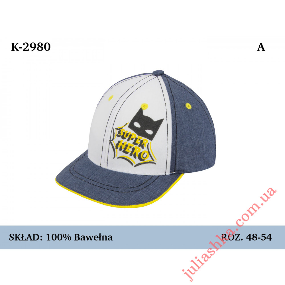K-2980 MAGROF(48-54р.летняя бейсболка)