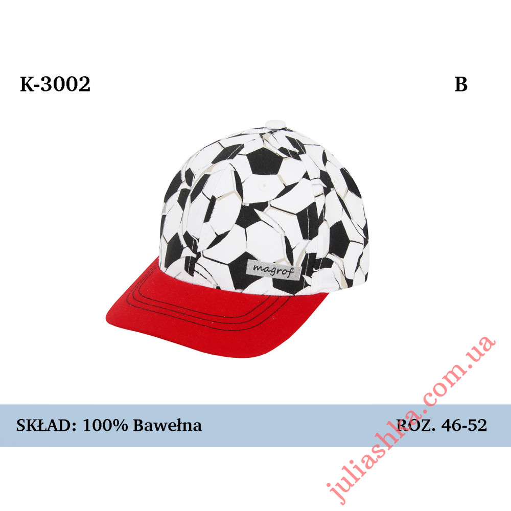 K-3002 MAGROF(46-52р.летняя бейсболка)