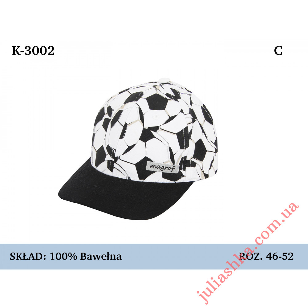 K-3002 MAGROF(46-52р.летняя бейсболка)