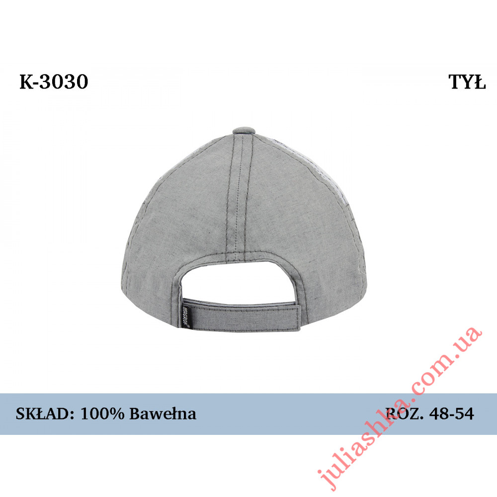 K-3030 MAGROF(48-54р.летняя бейсболка)