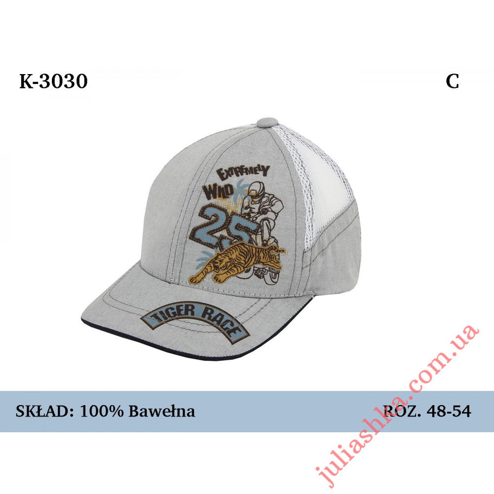 K-3030 MAGROF(48-54р.летняя бейсболка)