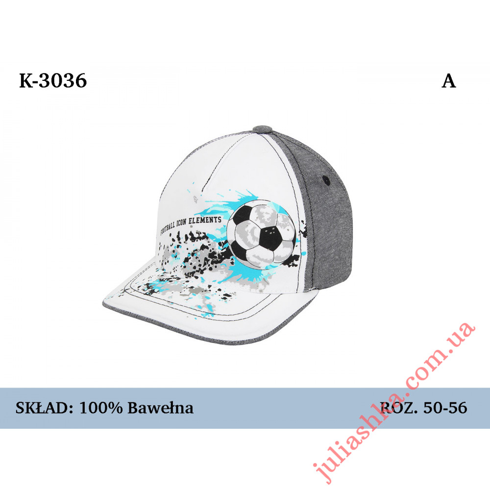 K-3036 MAGROF(50-56р.дитяча бейсболка)