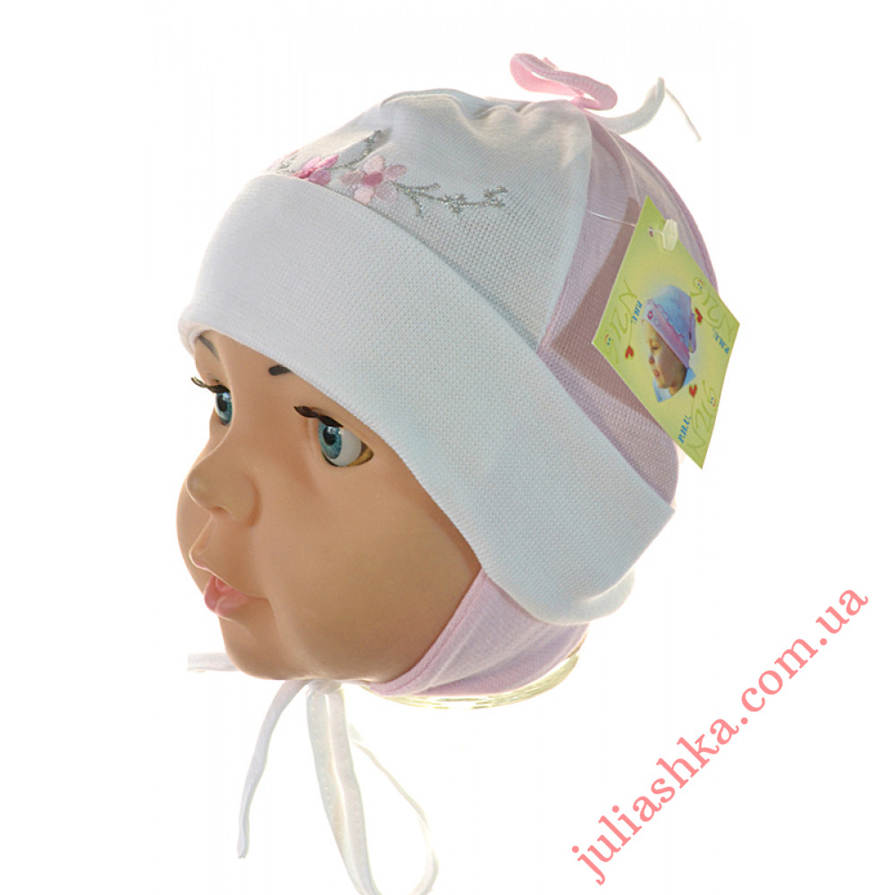 533 NUS(34-42р. трикотажная шапка  для новорожденных)