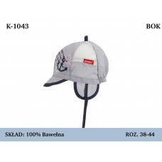 1043 MAGROF (38-44р.хлопковая кепка)