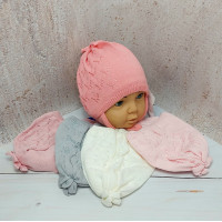 3279 AGBO(46-48р.дитяча в'язана шапочка)