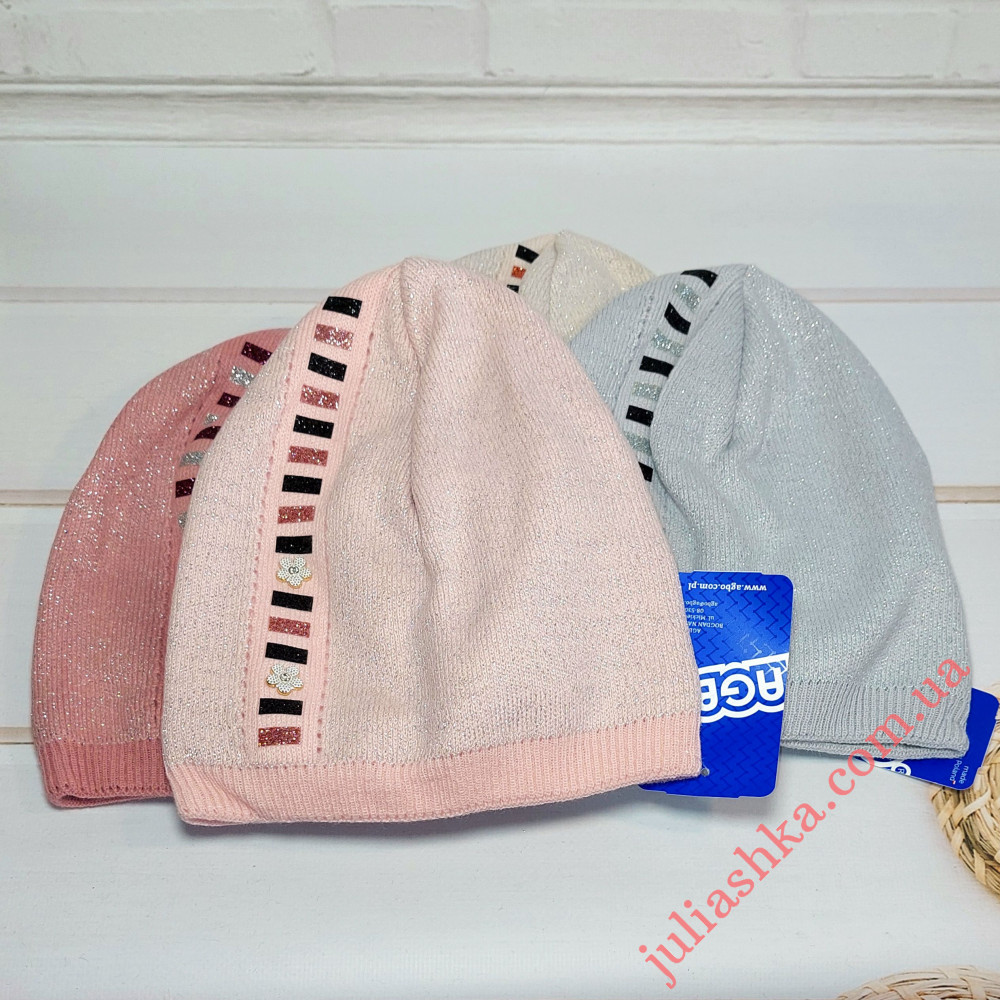 3252 AGBO(50-52р.детская вязаная шапочка)