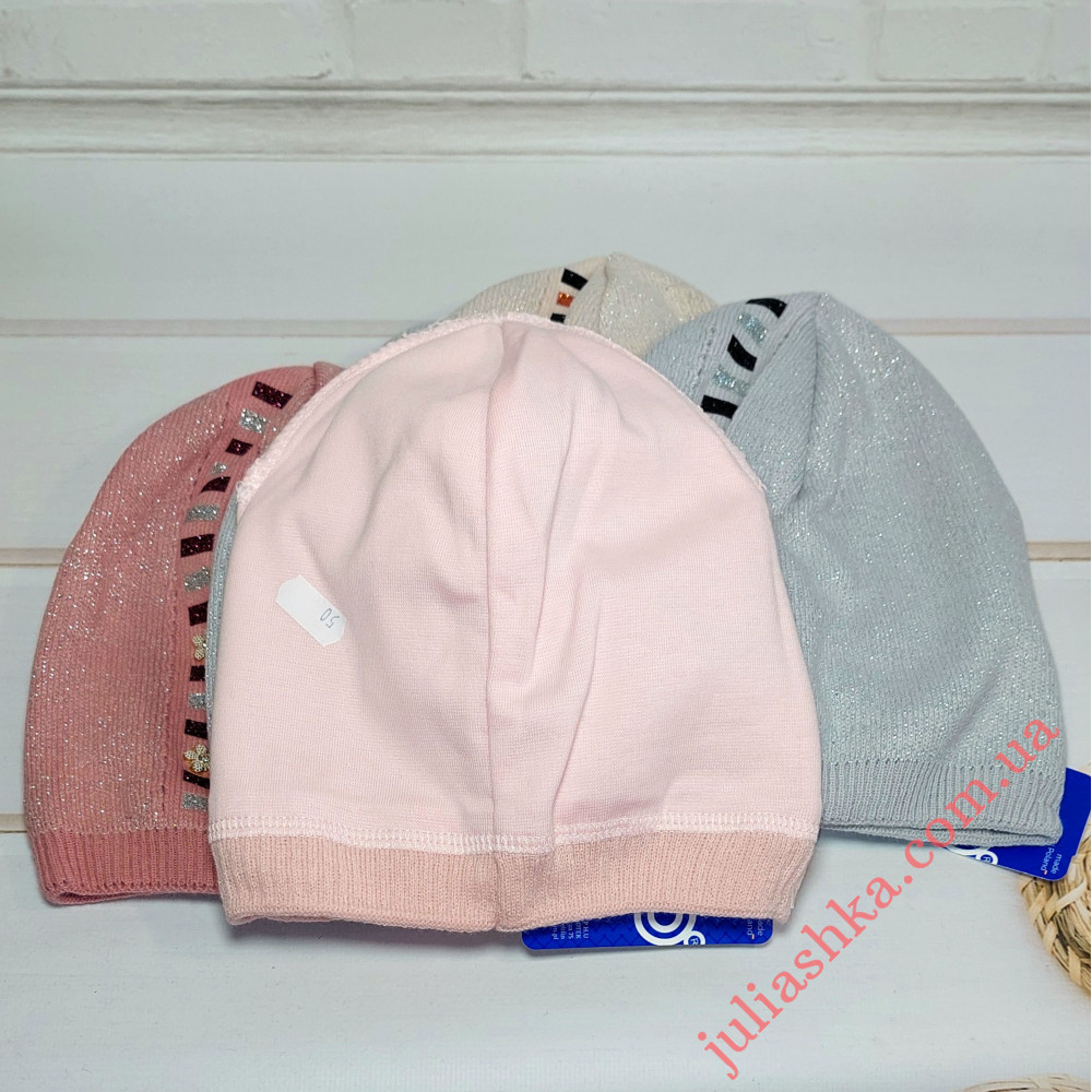 3252 AGBO(50-52р.детская вязаная шапочка)