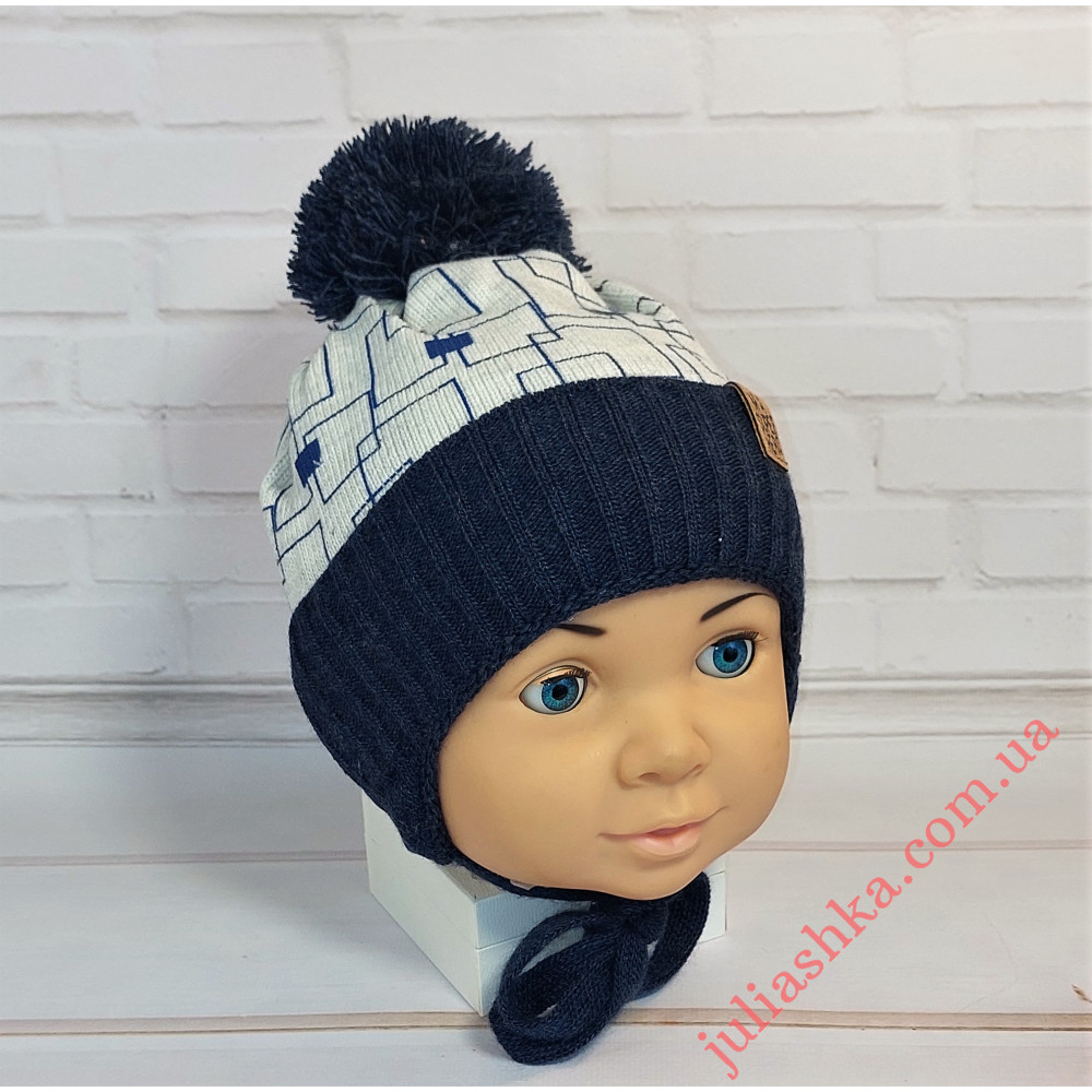 K-3733 MAGROF(44-48р.детская зимняя шапка)