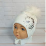 K-3677 MAGROF(44-48р.детская зимняя шапка)