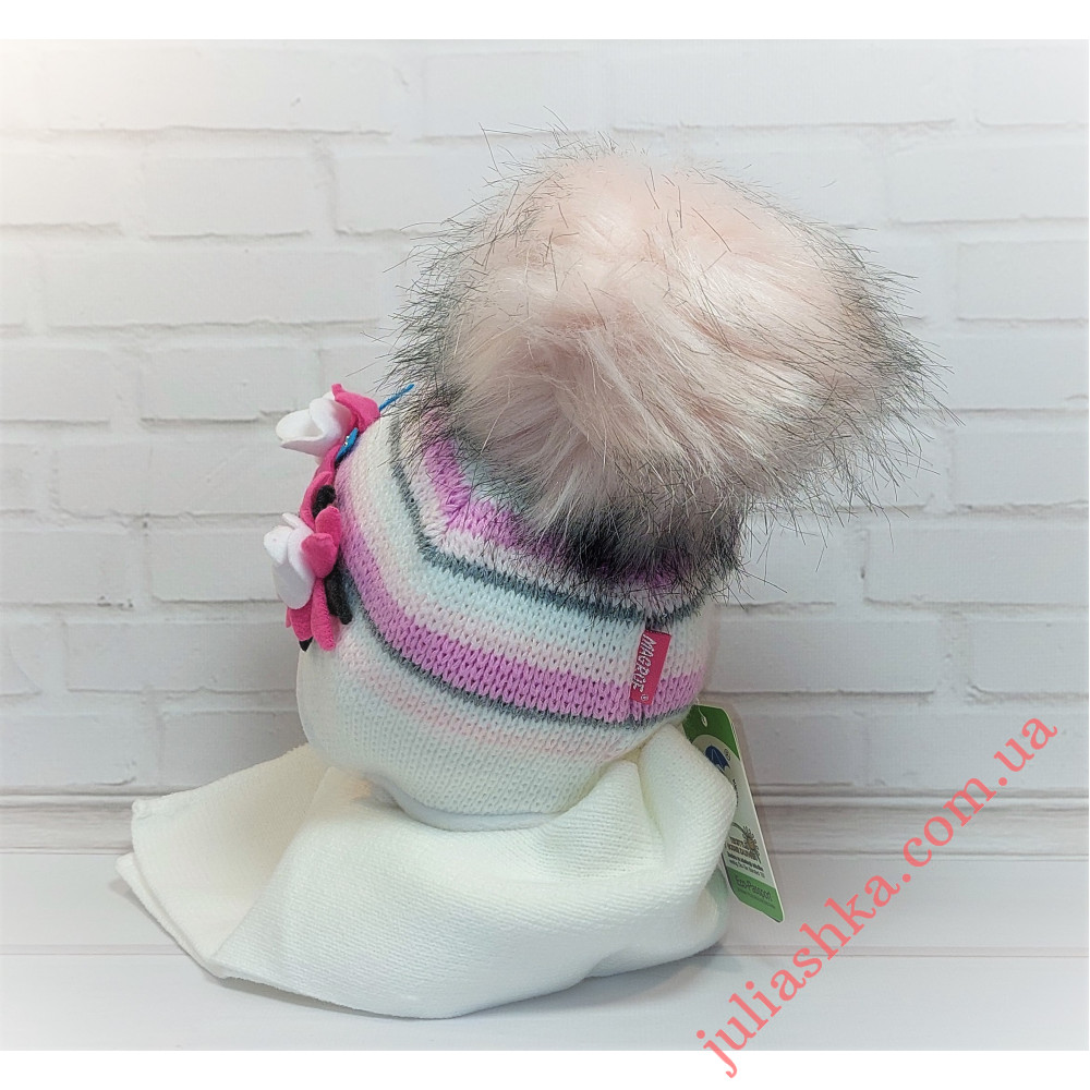 878 MAGROF(38-44р.зимний вязаный комплект)