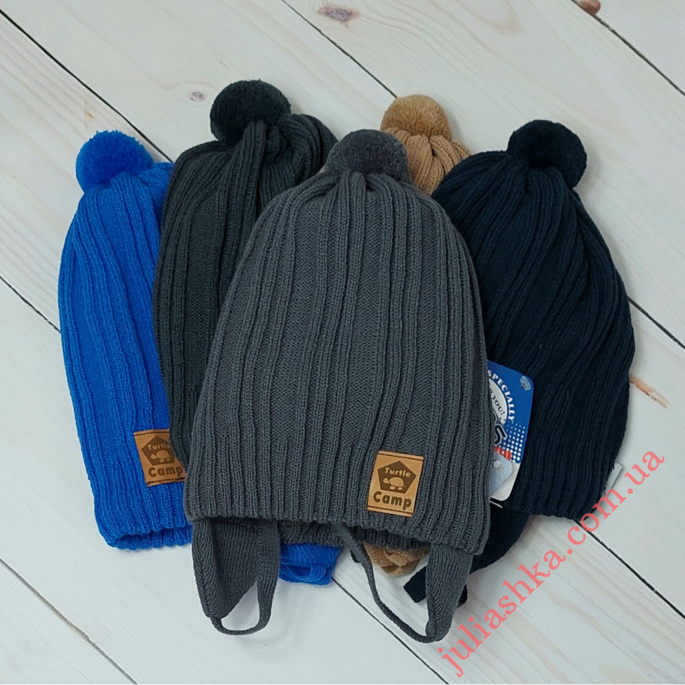 Ku639-D GRANS(50-52р.дитяча в'язана шапка)