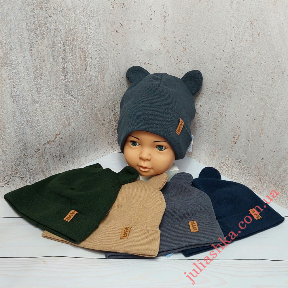 K638-D GRANS(48-50р.дитяча в'язана шапка)