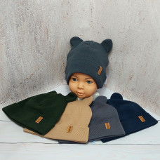 K638-D GRANS(48-50р.дитяча в'язана шапка)