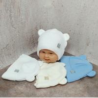 Ku618-D GRANS(40-42р.детская вязаная шапка)