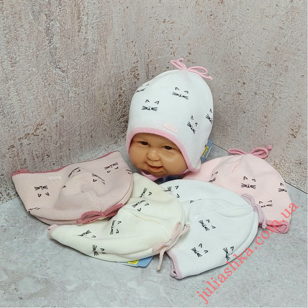 Ku589-D GRANS(40-42р.дитяча в'язана шапка)