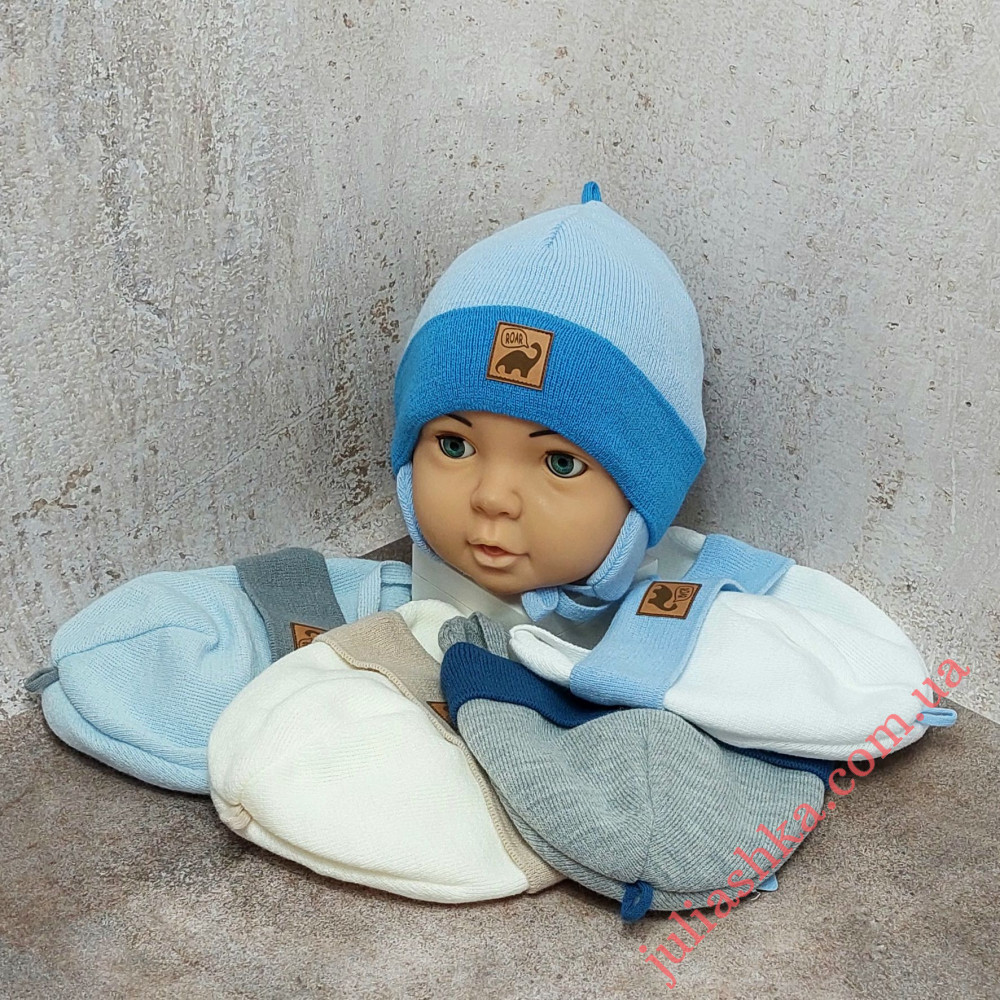 Ku617-D GRANS(42-44р.детская вязаная шапка)