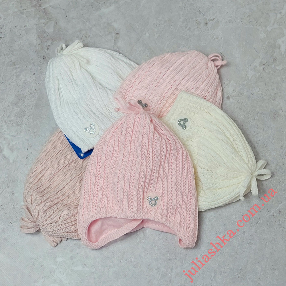 Ku578-D GRANS(38-40р.детская вязаная шапка)