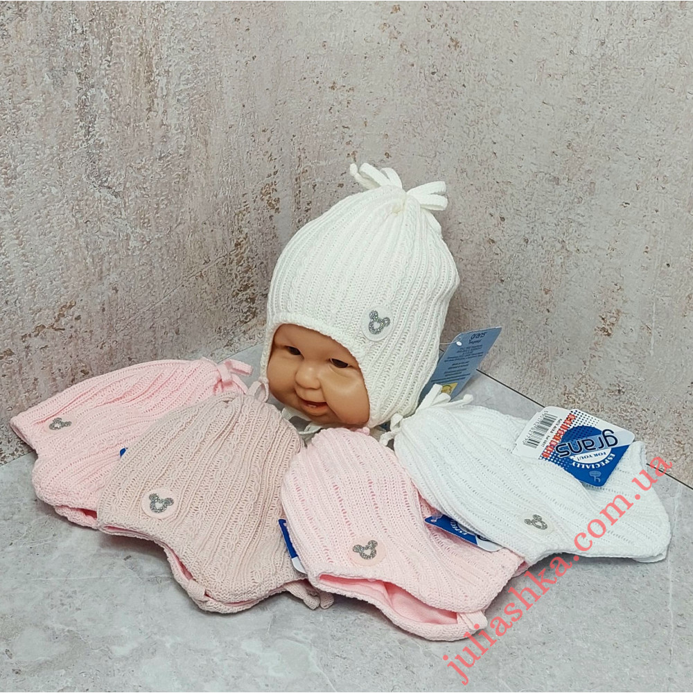 Ku578-D GRANS(38-40р.дитяча в'язана шапка)