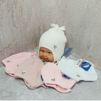 Ku578-D GRANS(38-40р.детская вязаная шапка)