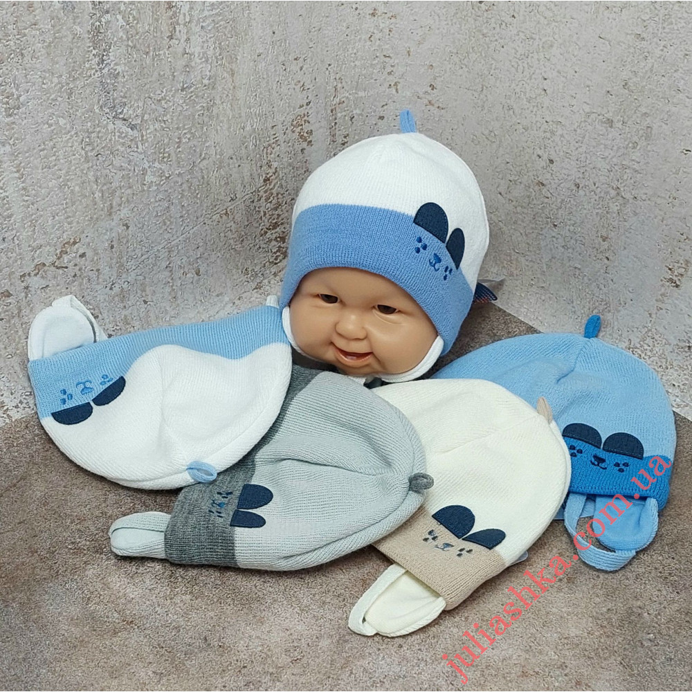 Ku611-D GRANS(38-40р.детская вязаная шапка)