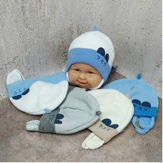 Ku611-D GRANS(38-40р.дитяча в'язана шапка)